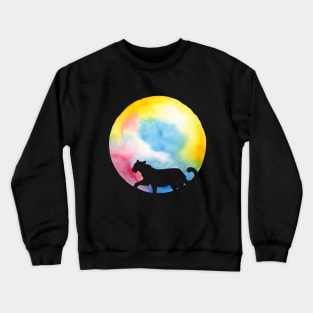 Moon Tiger Crewneck Sweatshirt